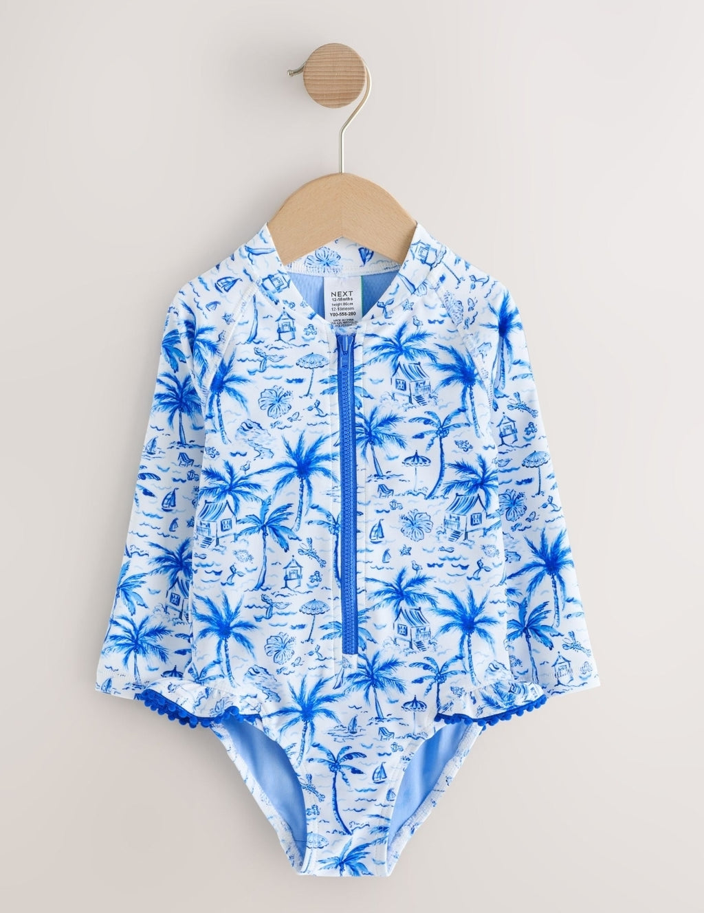 Blue Palm Sunsafe Long Sleeve
Swimsuit