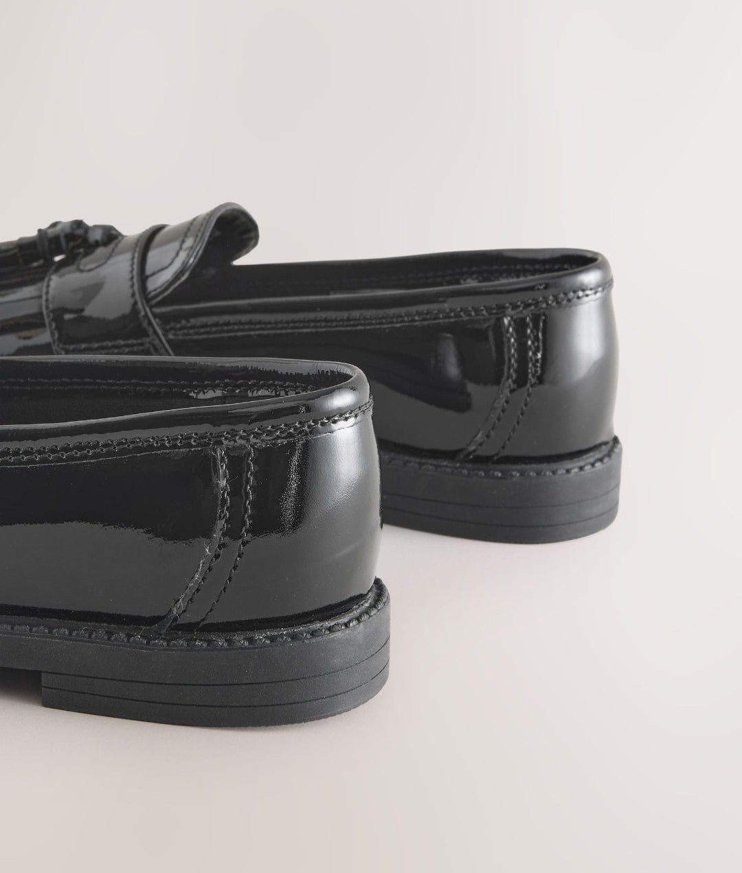 Black Patent Standard Fit (F)
Leather Tassel Loafer School Shoes