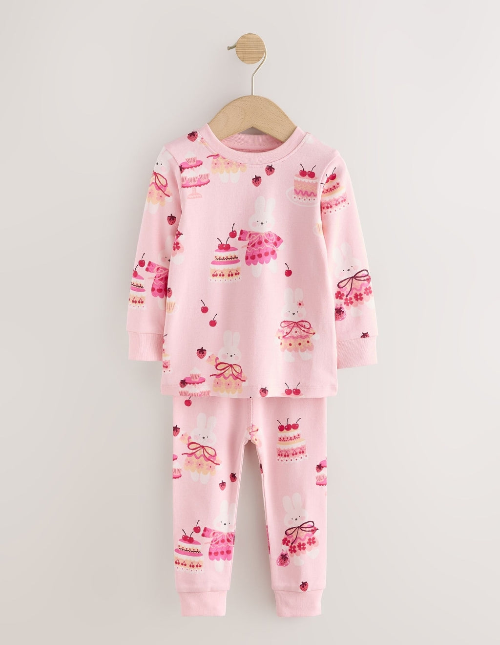 Pink Snuggle Pyjamas 3 Pack