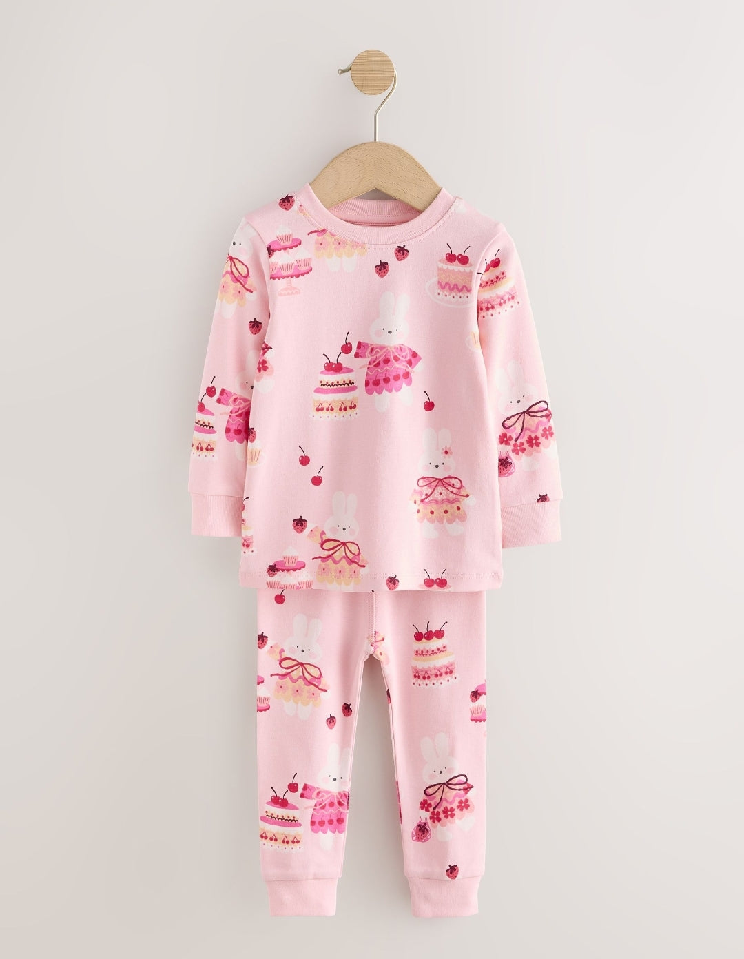 Pink Snuggle Pyjamas 3 Pack