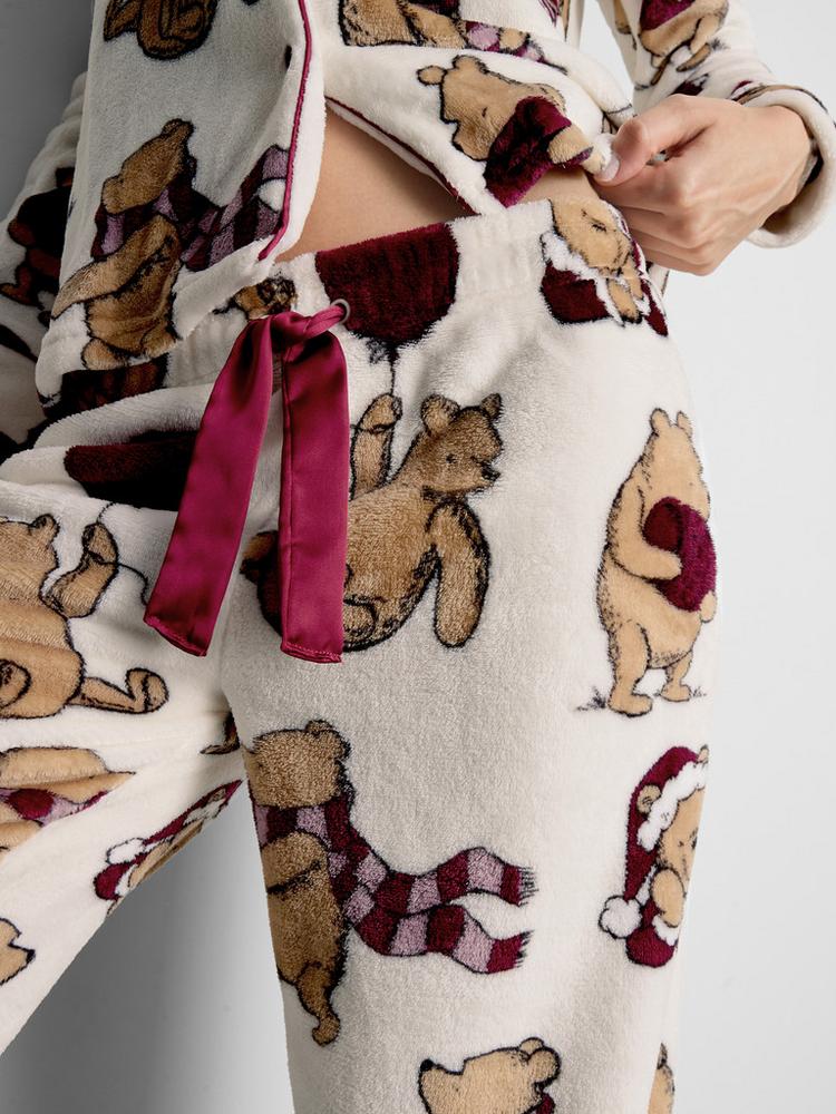 Primark Disney's Winnie the Pooh Plush Graphic Pyjama Bottoms