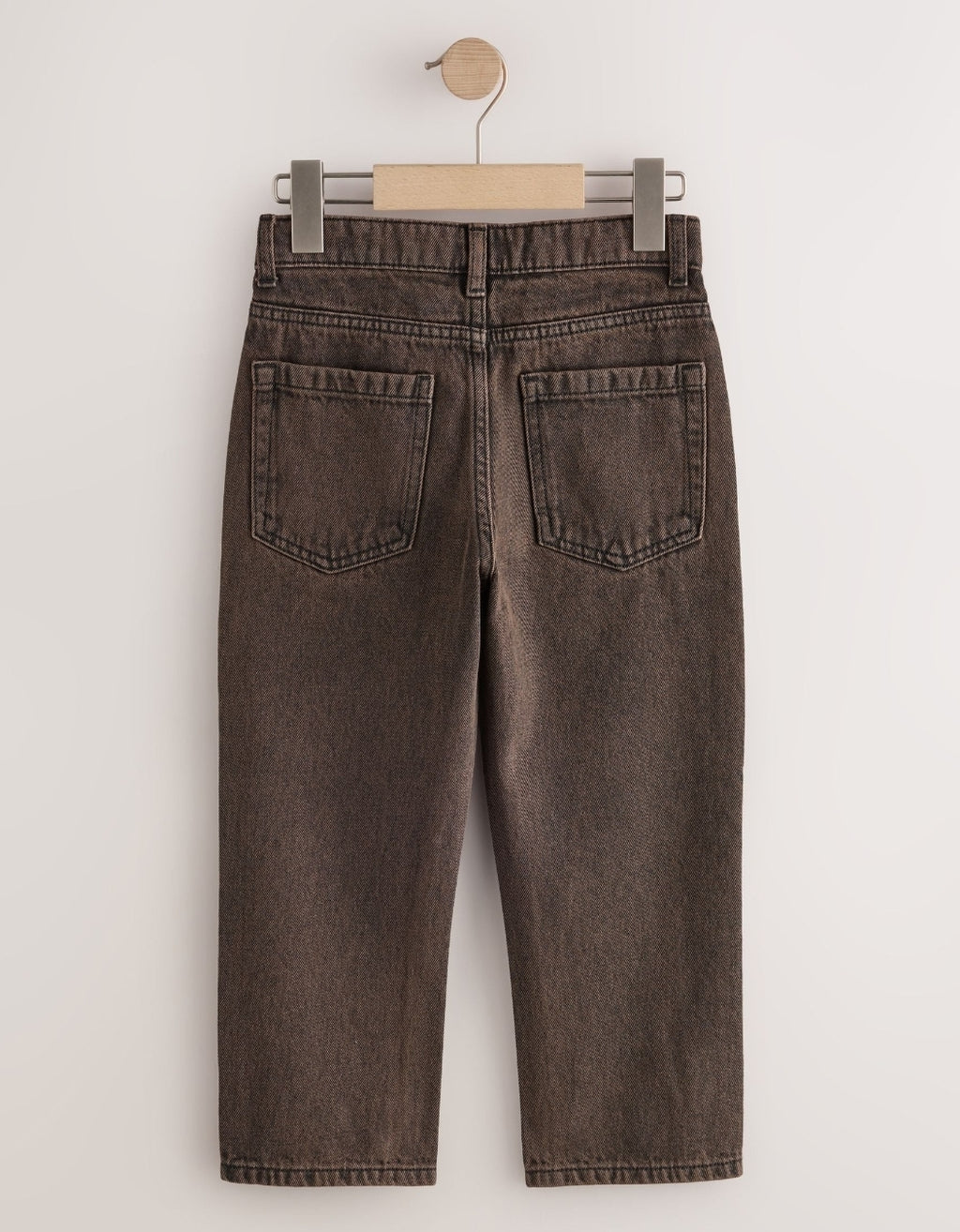 Brown Loose Fit Authentic Jeans