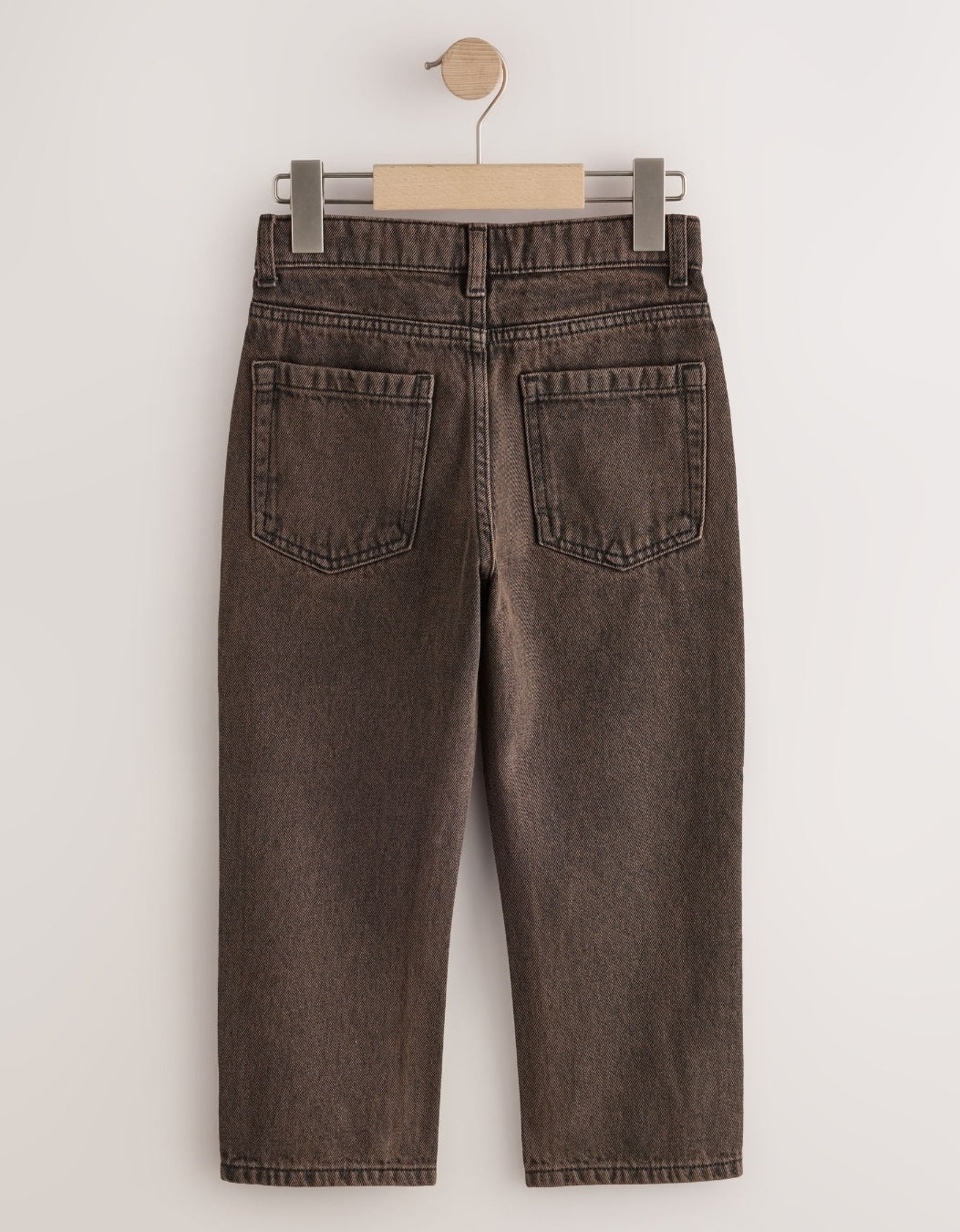 Brown Loose Fit Authentic Jeans