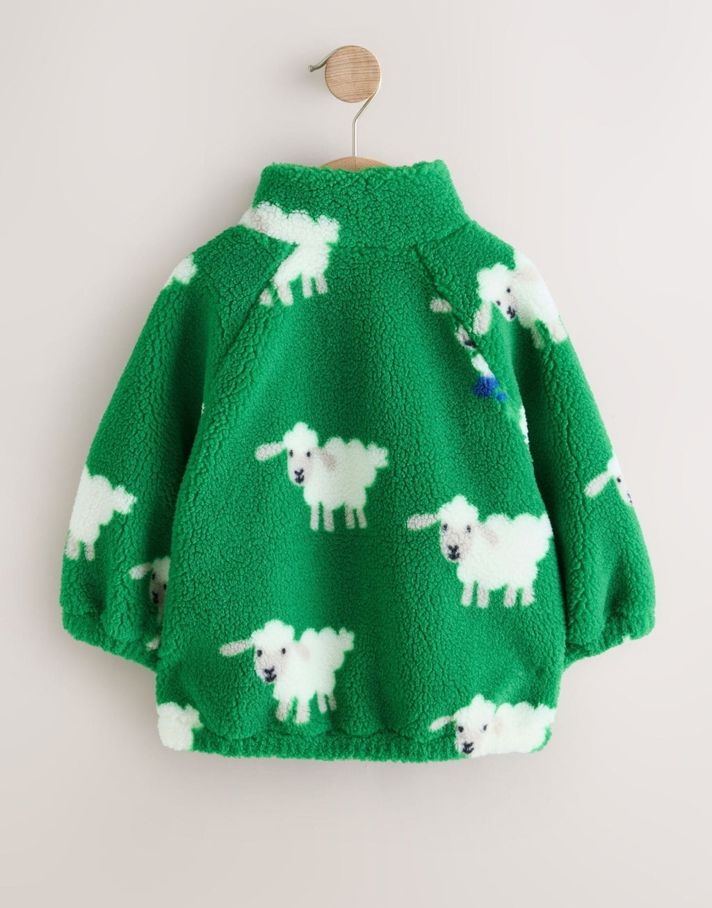 Green Sheep All Over Print Fleece