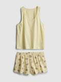 Cotton Vest And Short Pyjamas