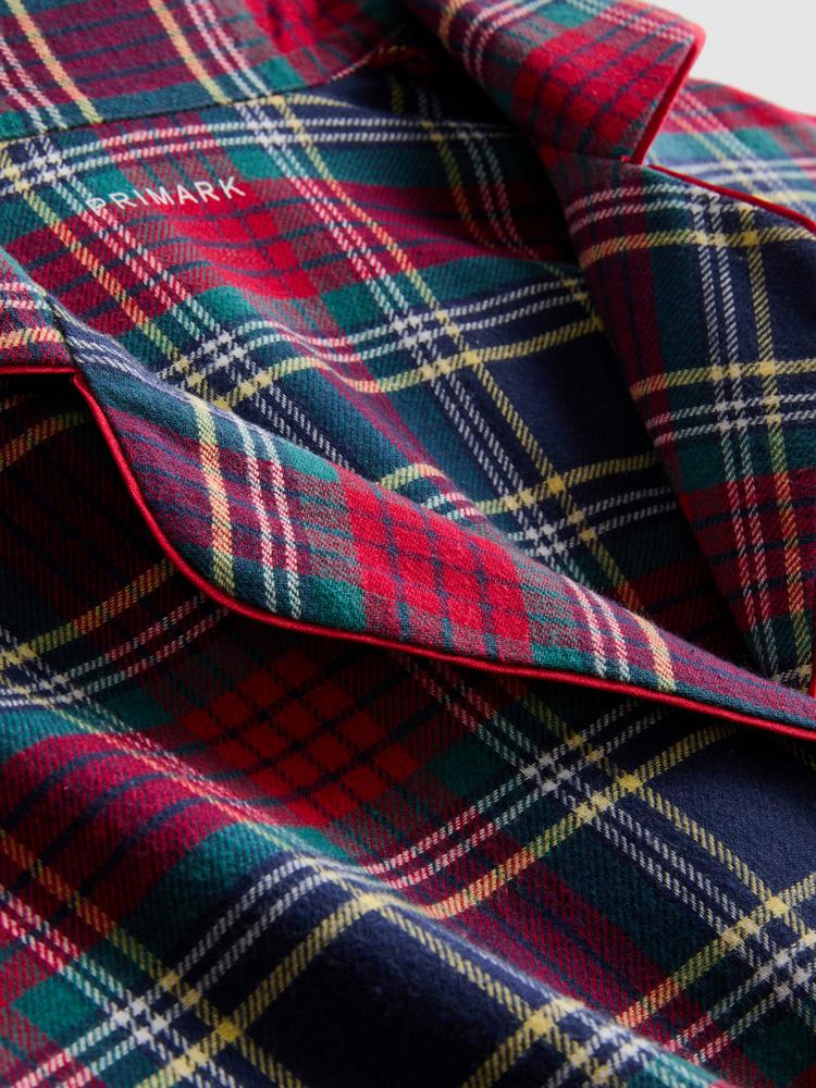 Primark Pure Cotton Flannel Boyfriend Pyjamas