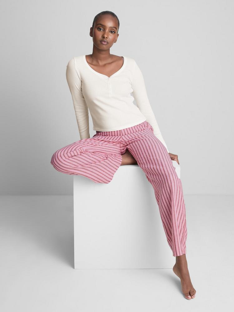 Primark Cotton Henley Flannel Pyjamas