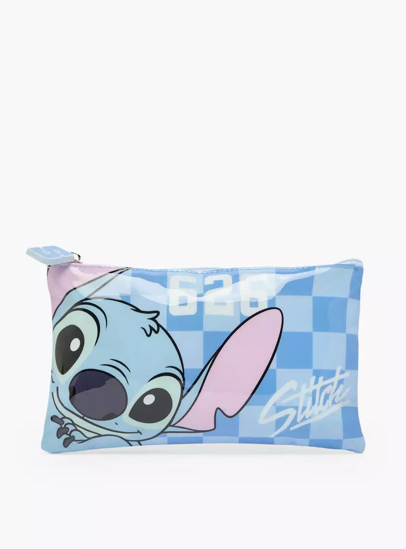 Disney Stitch 3-Piece School Backpack Set  16 inches