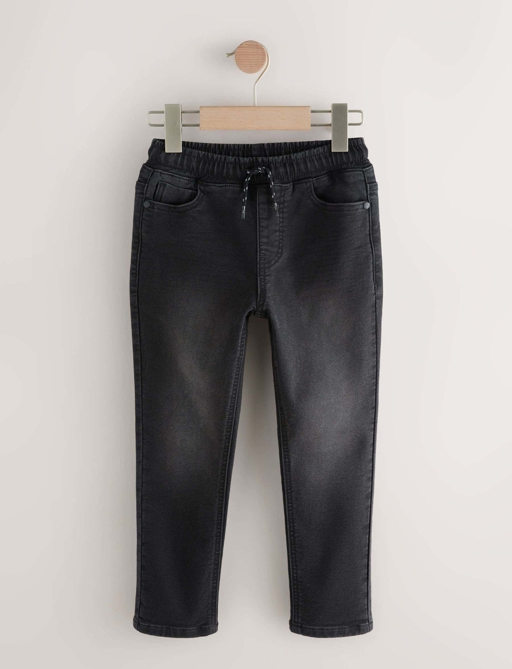 Black/Navy Regular Fit Loose Fit
Stretch Elasticated Waist Jeans 2 Pac...