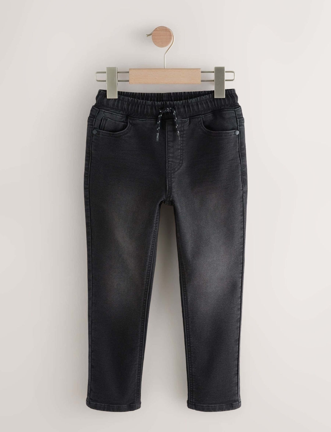Black/Navy Regular Fit Loose Fit
Stretch Elasticated Waist Jeans 2 Pac...