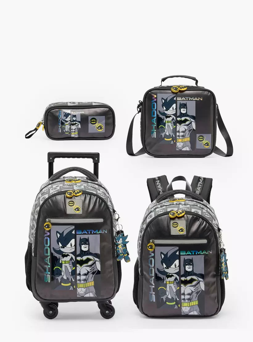 Hollywood Magic Sonic x Batman Lunch Bag for Boys