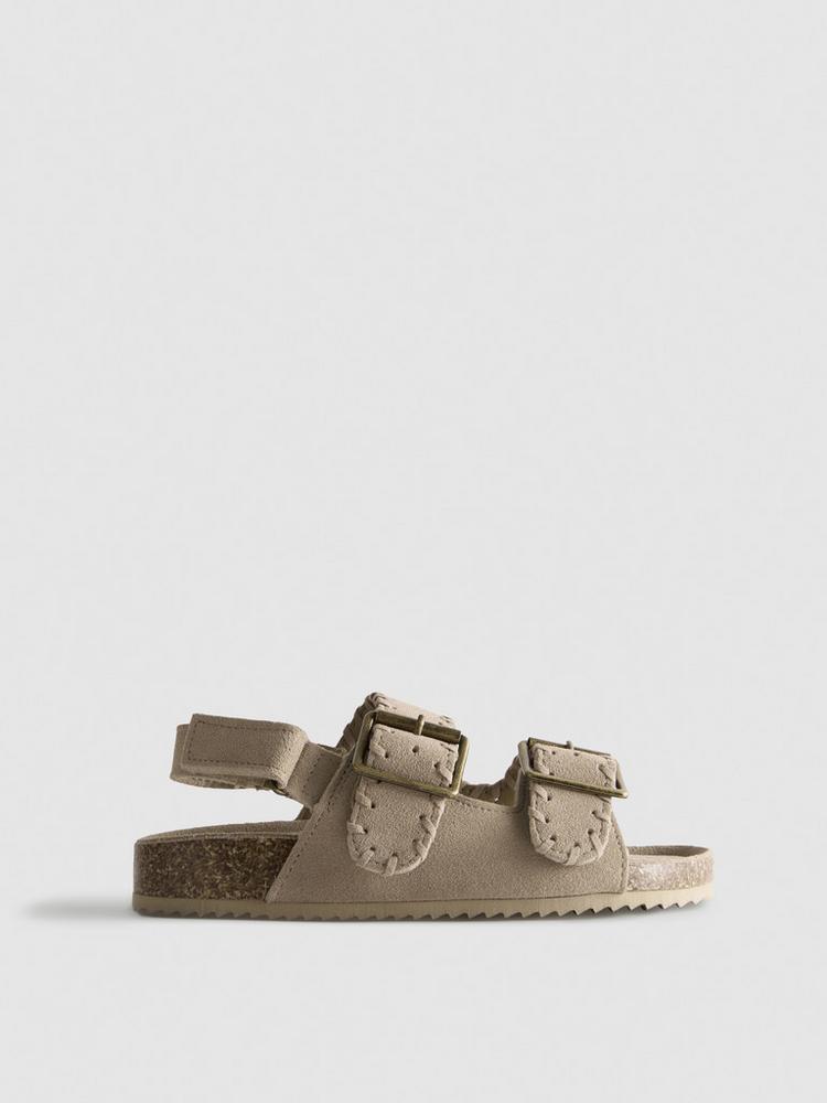 Double Buckle Strap  Sandals