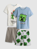 2pk Minecraft Graphic Cotton Short Pyjamas
