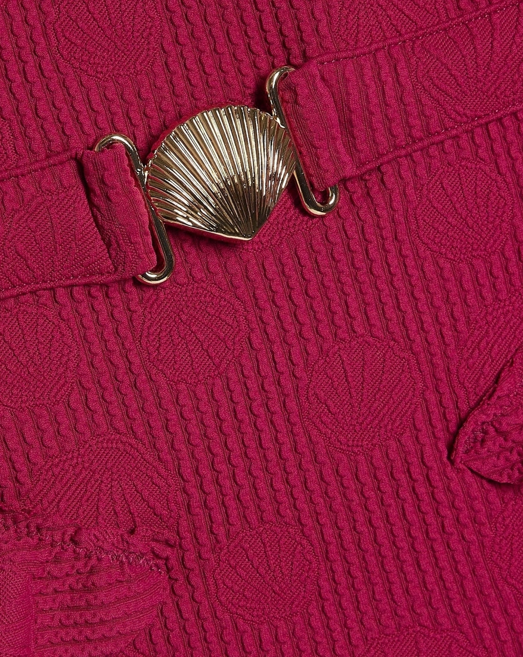 River Island Red Shell Texture Belt
Swimsuit