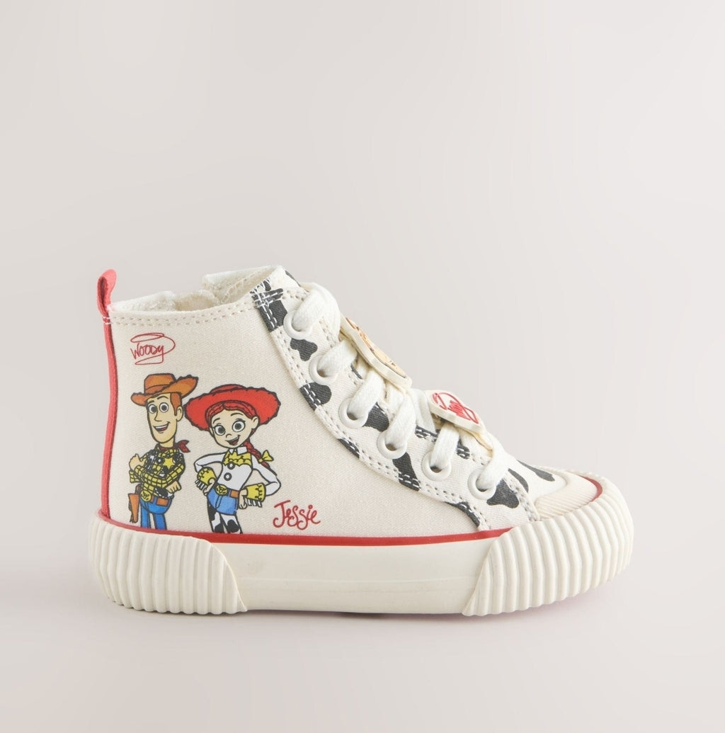 Cream Toy Story High Top Trainers