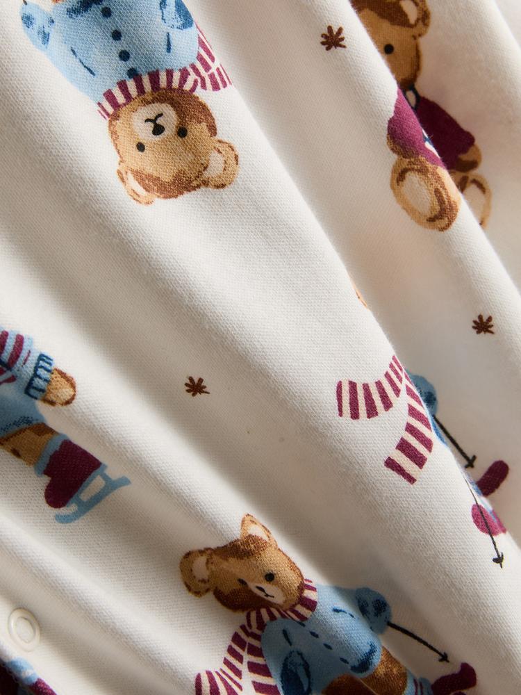 Primark Baby’s Pure Cotton Teddy Bear Family Christmas Pyjamas