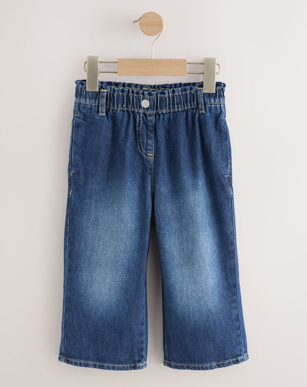 Denim Dark Wash Wide Leg Jeans