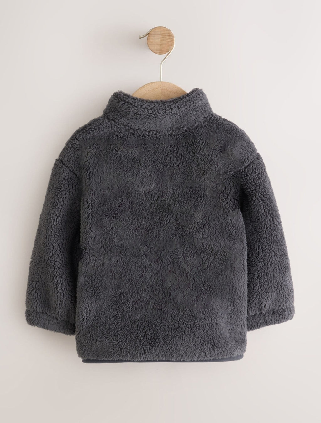 Charcoal Grey Zip Up Fleece