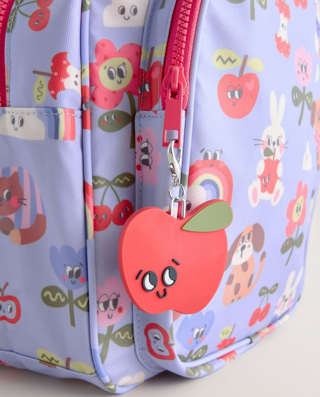 Lilac Animal Character Backpack