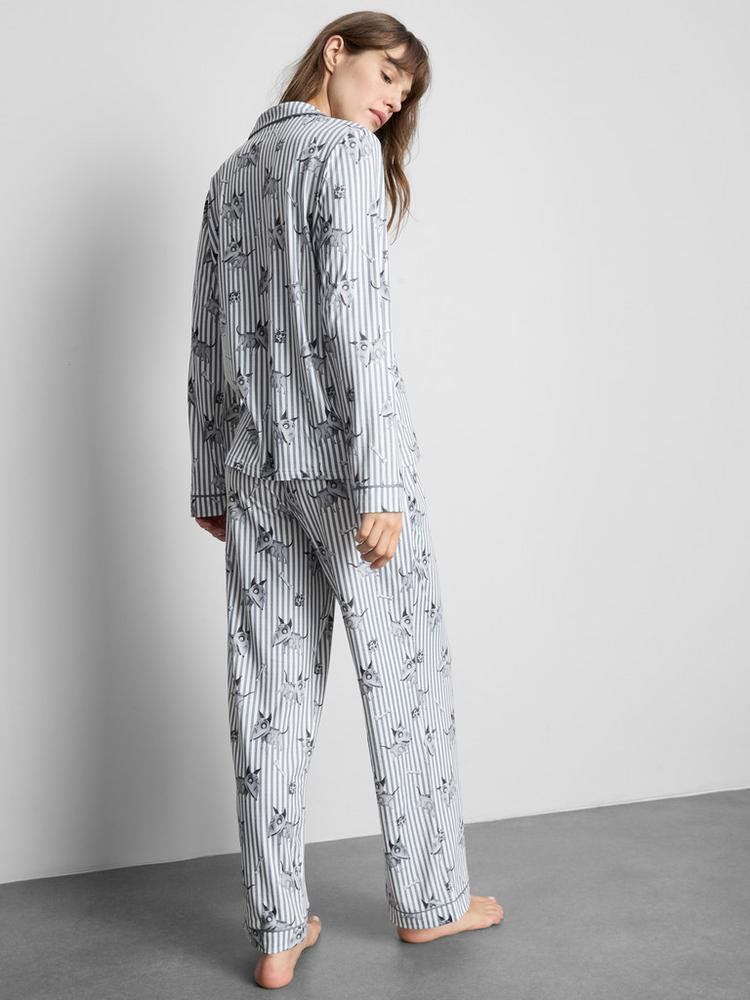 Primark Disney's Frankenweenie Striped Boyfriend Pyjamas