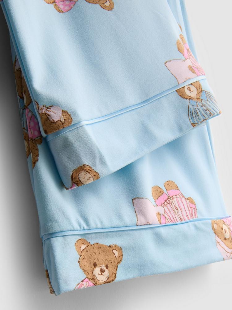 Primark Bear Printed Boyfriend Pyjamas