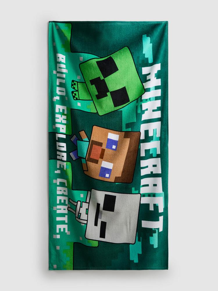Minecraft Creeper Towel