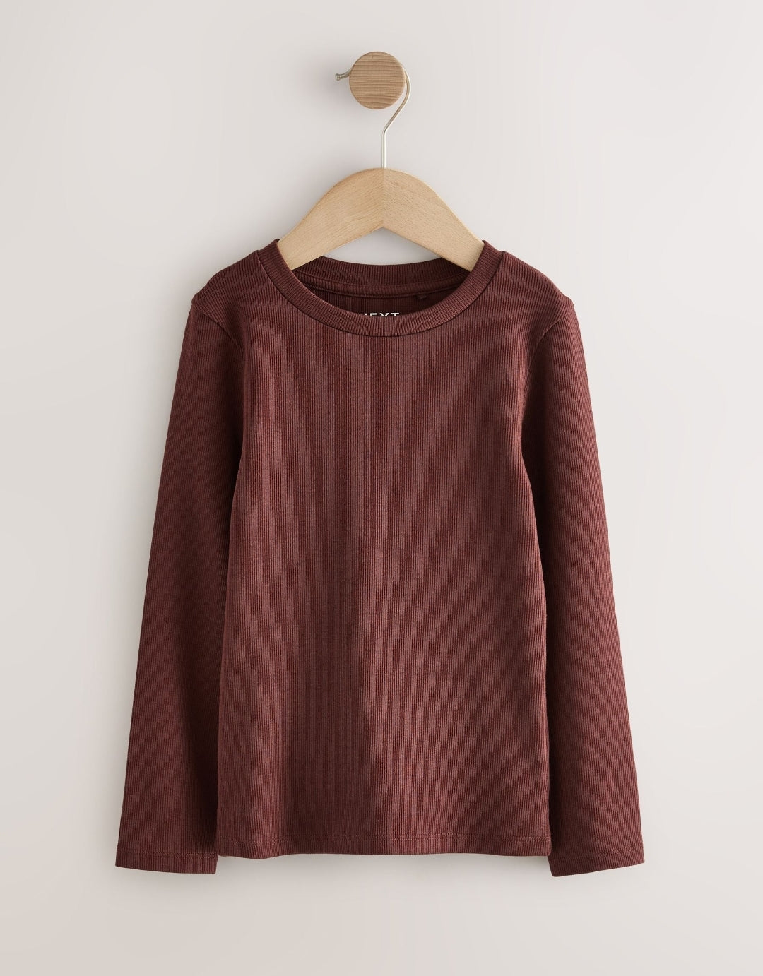 Animal Long Sleeve Ribbed T-Shirts 4 Pack
