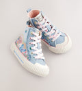 Denim Blue Rainbow Standard Fit
(F) High Top Trainers