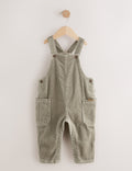 Sage Green Corduroy Dungarees