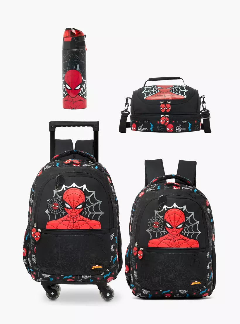 Spider-Man Print Trolley Bag 16 inches