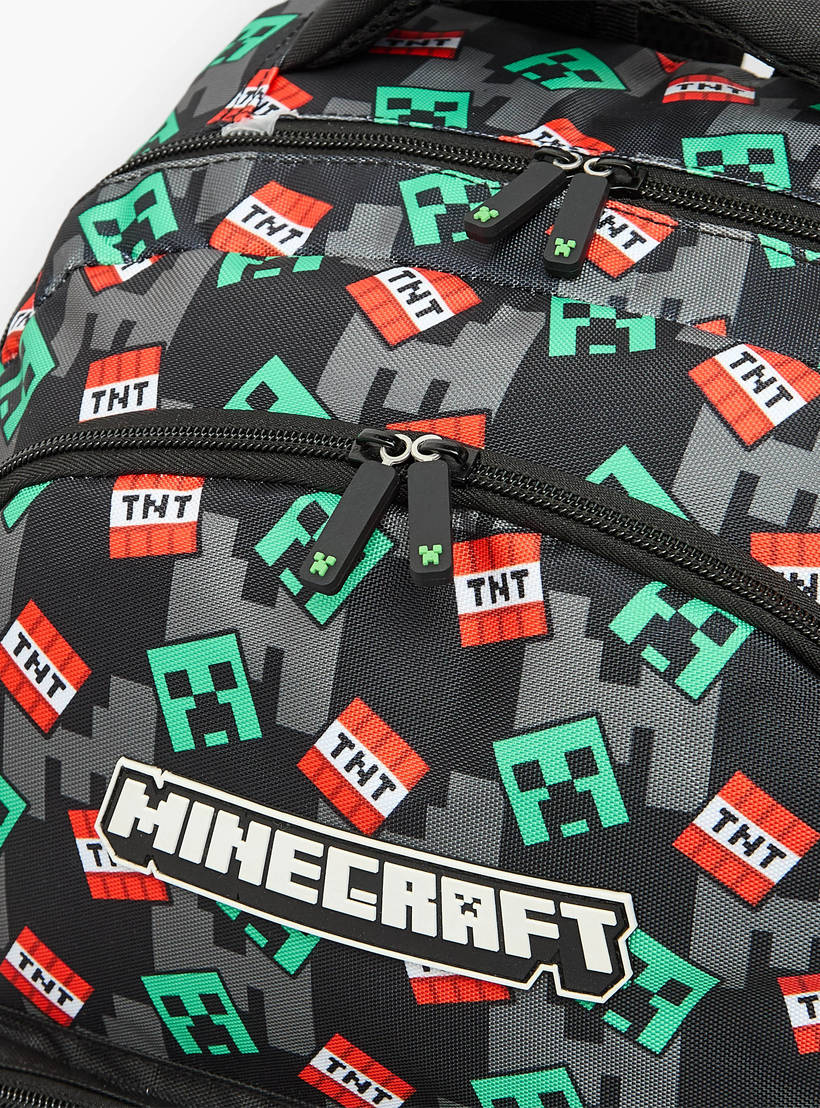 Minecraft Printed Backpack for Boys  17 inches
