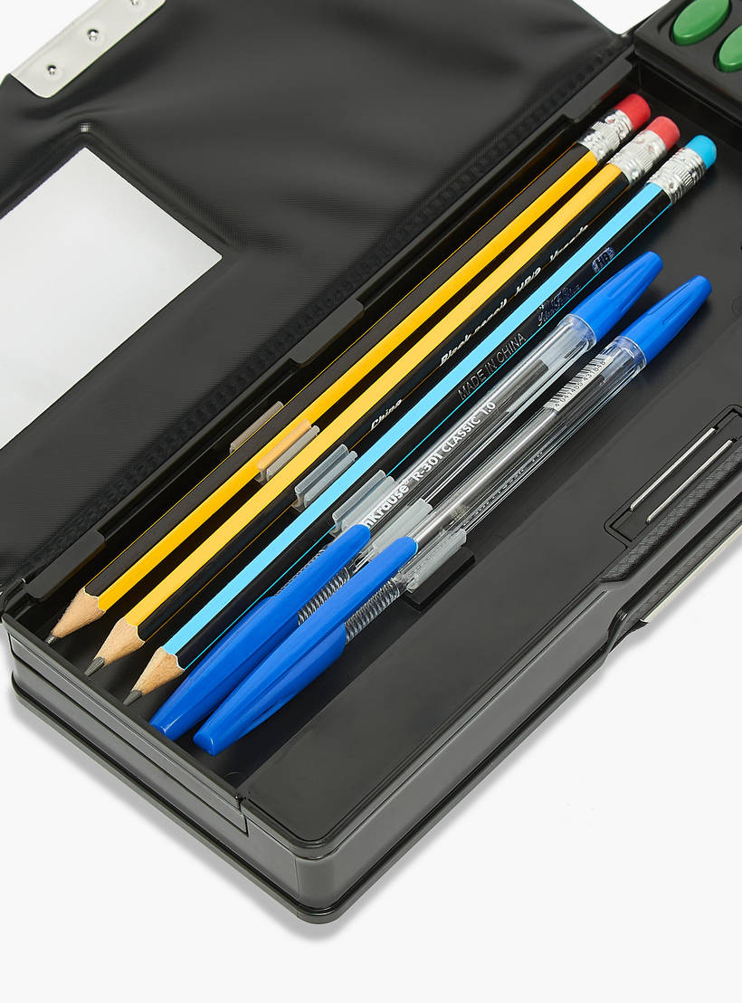Minecraft Print Pencil Case with Calculator