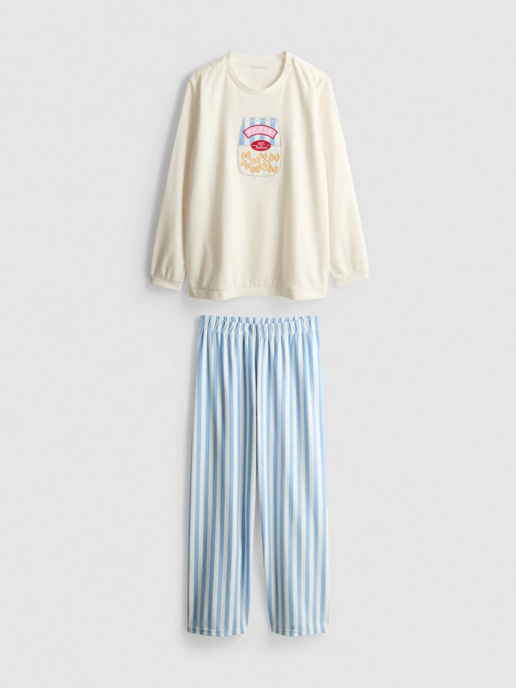 Primark Graphic Microfleece Pyjamas