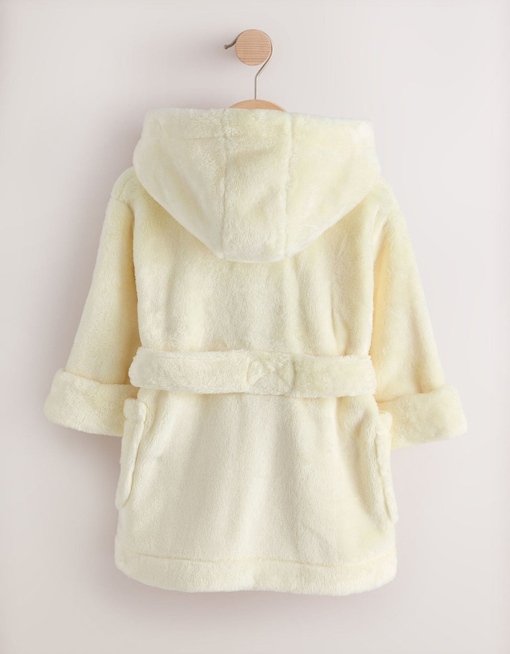 Yellow Soft Touch Fleece Dressing Gown