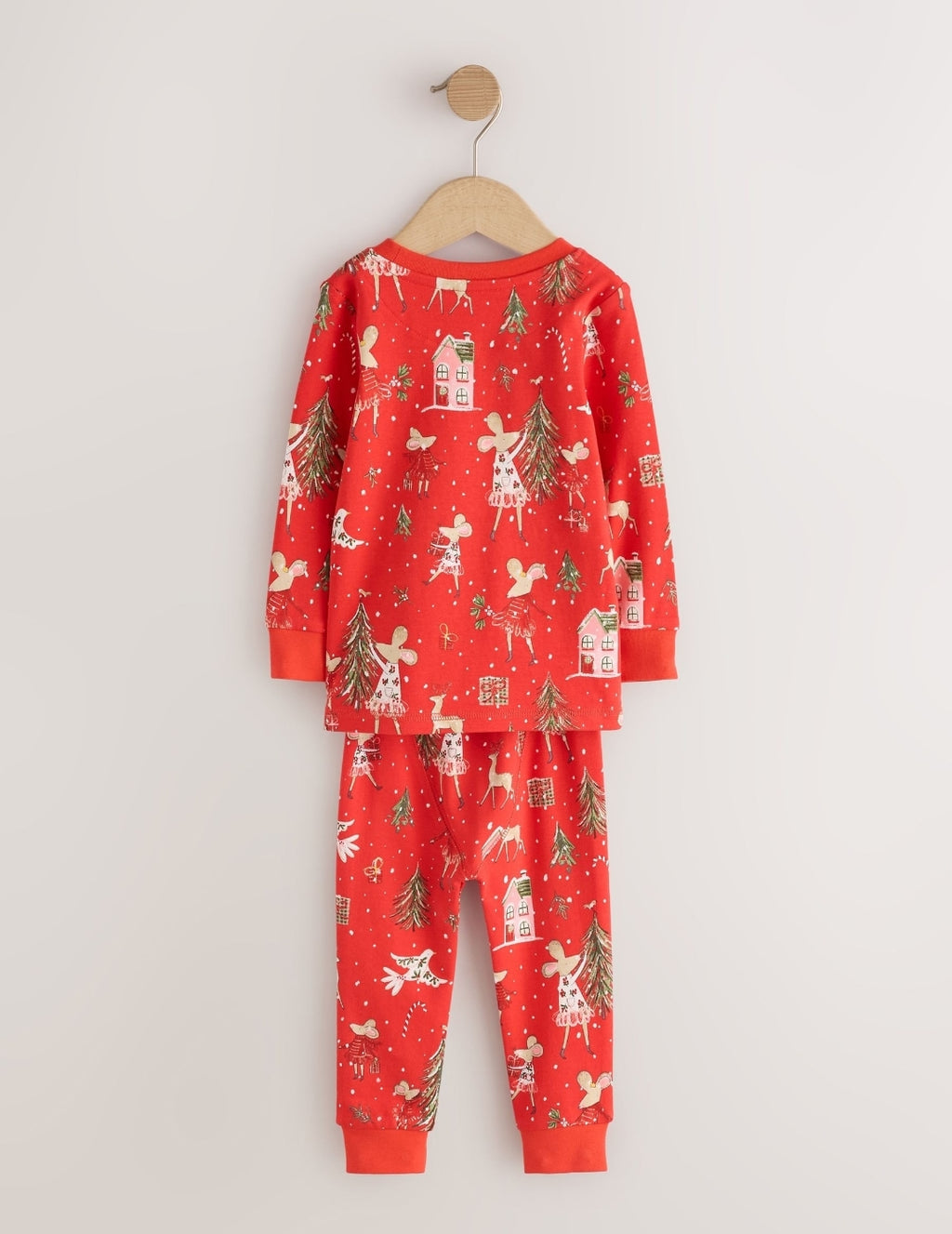 Red Mouse Christmas Snuggle Pyjamas Set