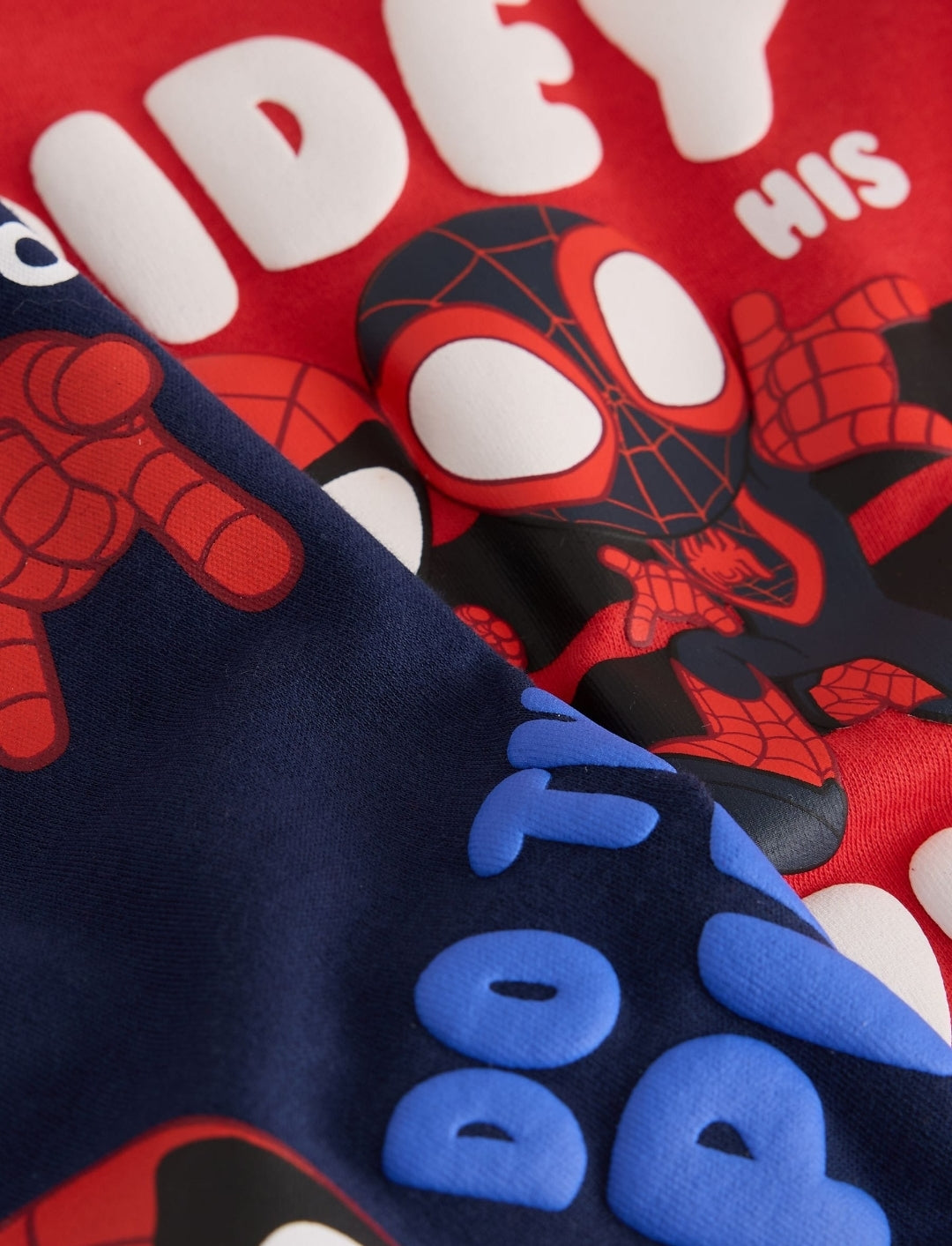 Red/Navy Spidey Snuggle Pyjamas 2 Pack