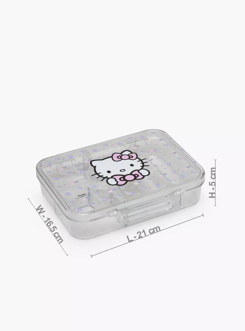 Sanrio Hello Kitty Print Lunch Box for Girls with Compartments