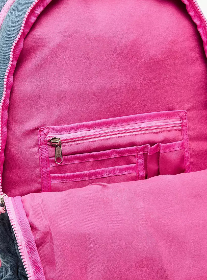 Barbie Print Trolley Bag -18 inches