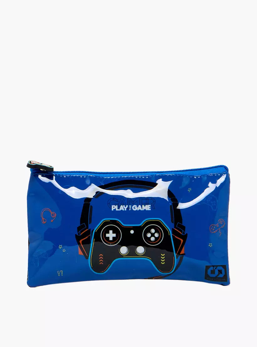 SAMI STUDIO Gaming Print 5-Piece School Backpack Set16 inches