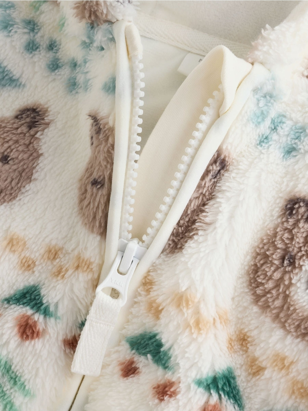 Green Fairisle Fleece Baby Zip
Jacket