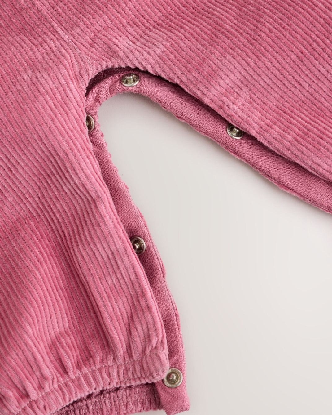 Pink Cord Dungarees and Bodysuit Baby Set 2 Piece