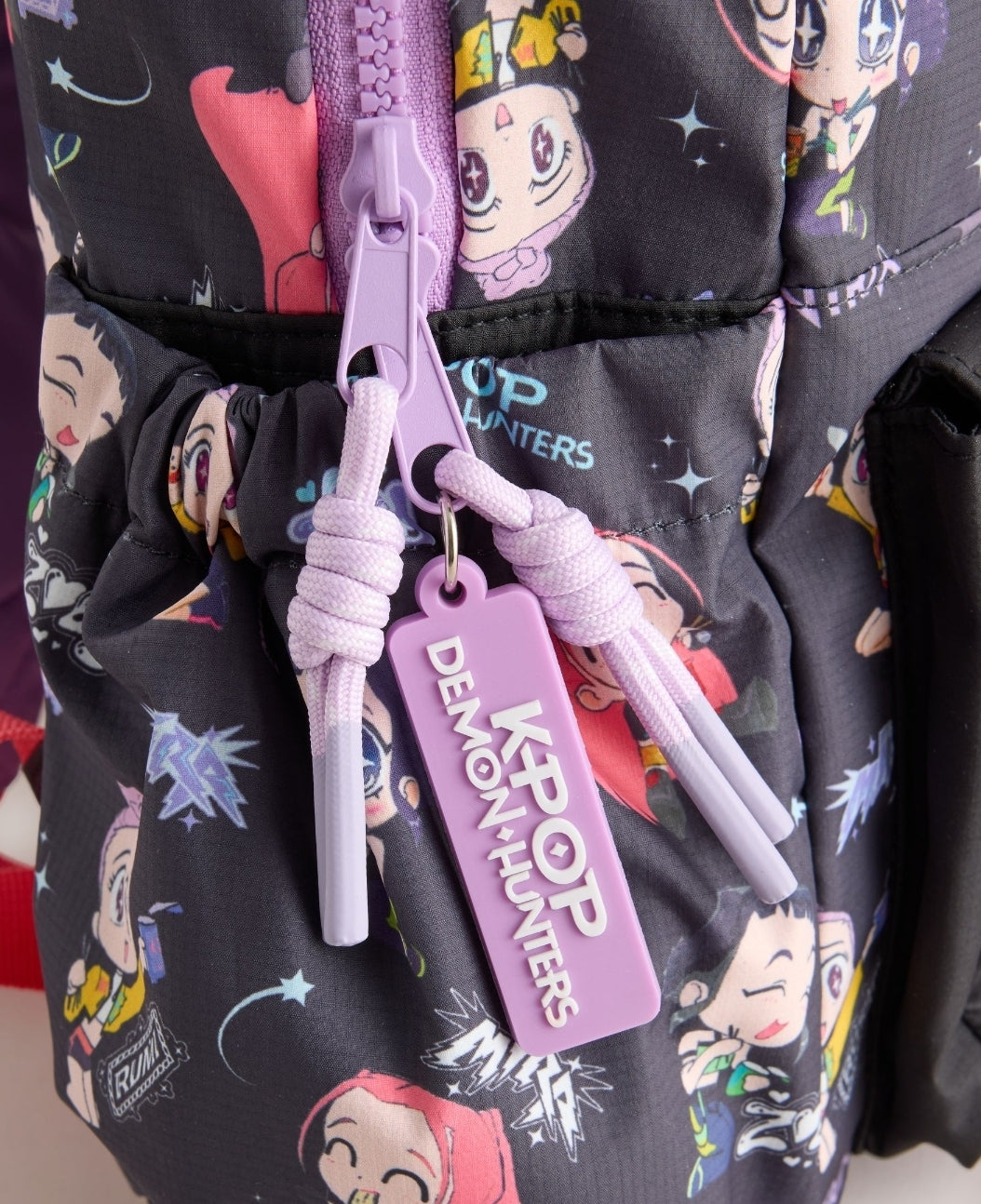 Black/Purple K-Pop Demon Hunters Backpack