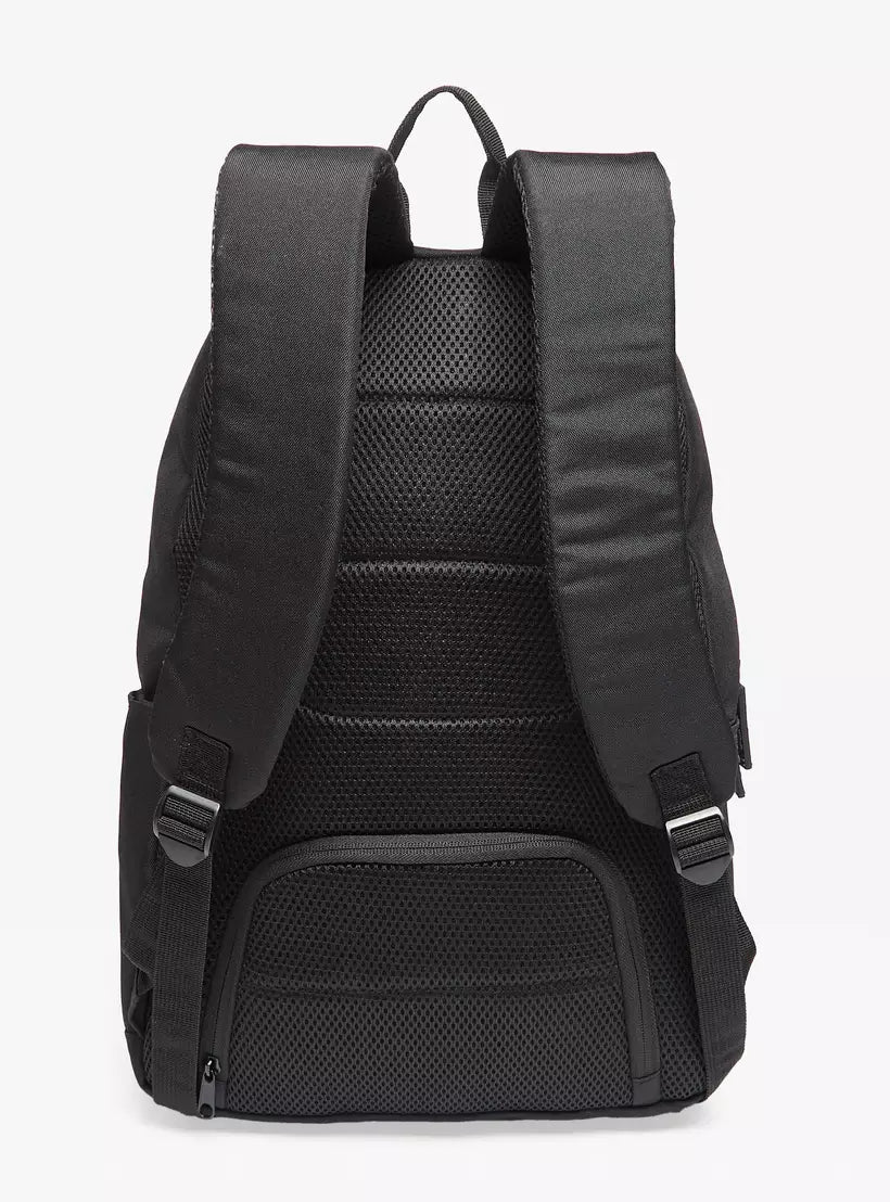 Lee Cooper Solid Backpack with Adjustable Straps and Zip Closure - 32x15x47 cm