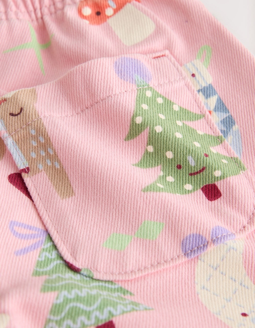 Christmas Printed Jeans