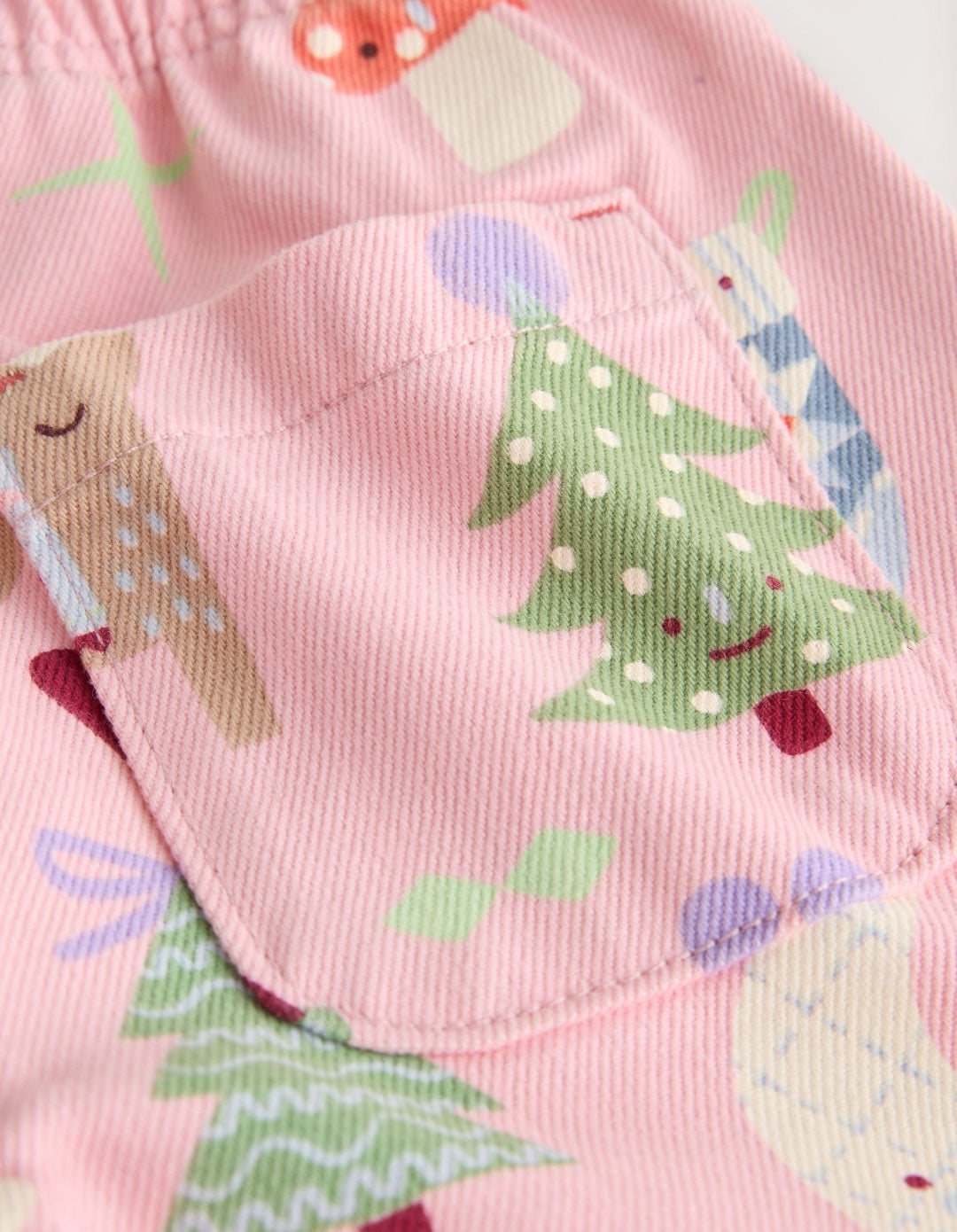 Christmas Printed Jeans