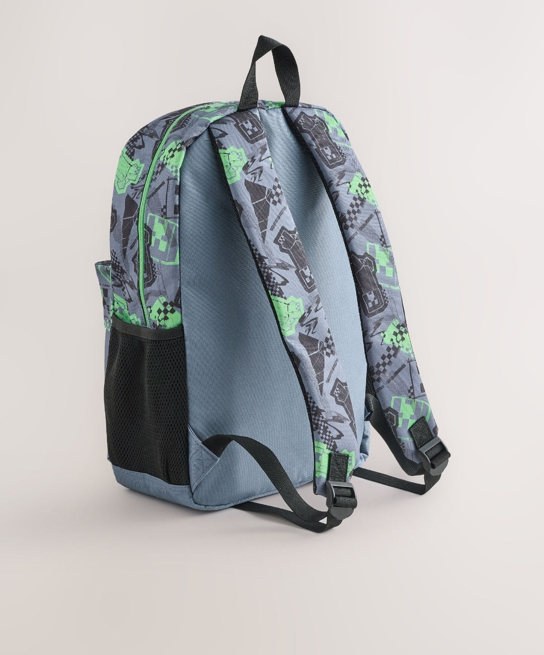 Creeper Print Minecraft Backpack 16 inches