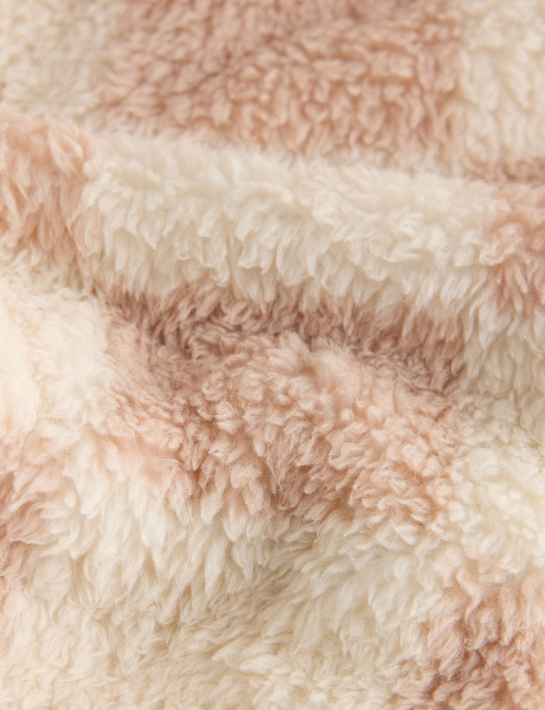 Neutral Check Fleece All-In-One