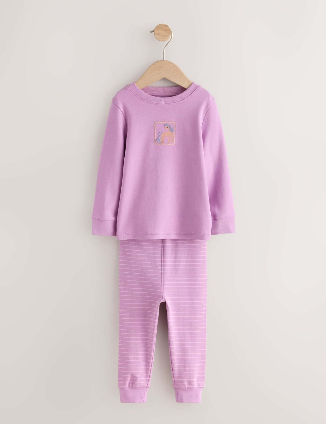 Lilac Purple Unicorn Snuggle Pyjamas 3 Pack