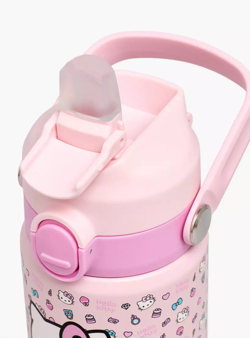 Sanrio Hello Kitty Stainless Steel Water Bottle with Spout