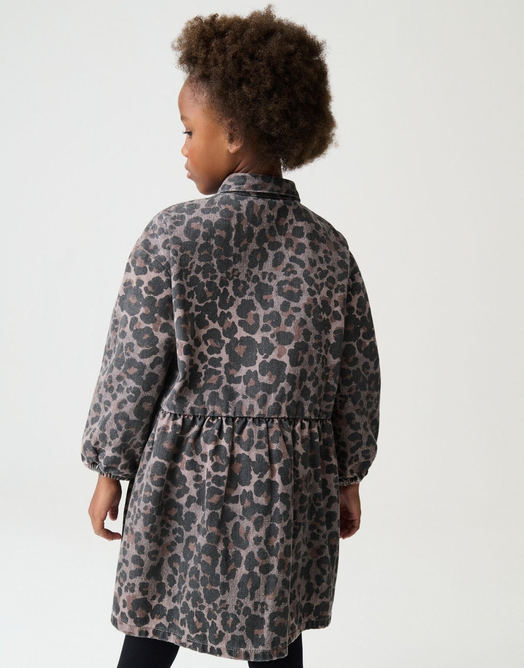 Animal Shirt Dress
